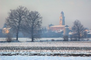 san Leonardo sotto la neve