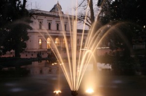 la fontana della stazione