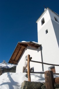 Il mont avic e la sua chiesa
