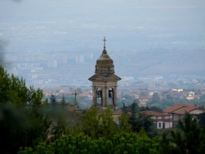 Il campanile e la vallata