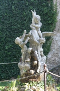 fontana di villa Cimbrone