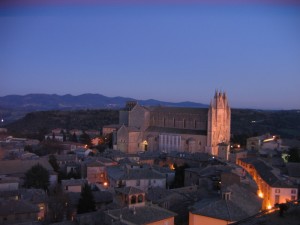 Duomo di Orvieto-veduta dalla Torre del Moro