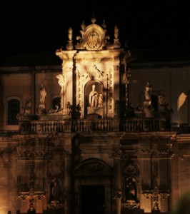 Duomo di Lecce in notturno