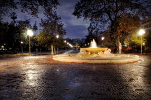 Fontana delle paparelle, villa comunale