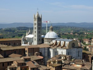 veduta dall’alto, con restauri