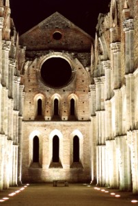 san galgano by nyght