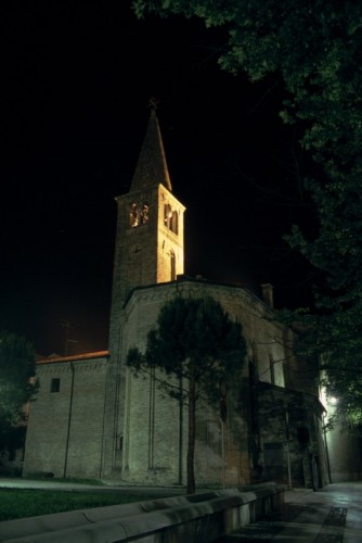Portogruaro - Notturno chiesa di S.Agnese