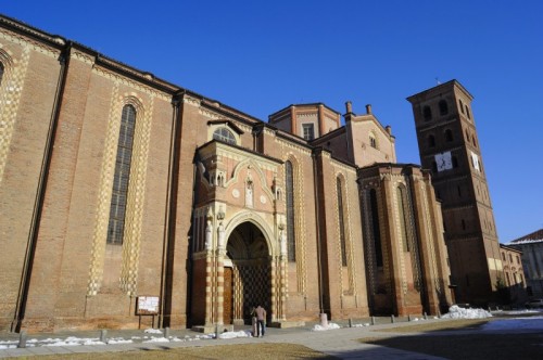 Asti - Facciata della cattedrale