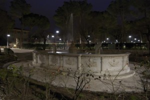 La fontana-piscina