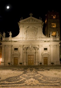 La parrocchia di notte