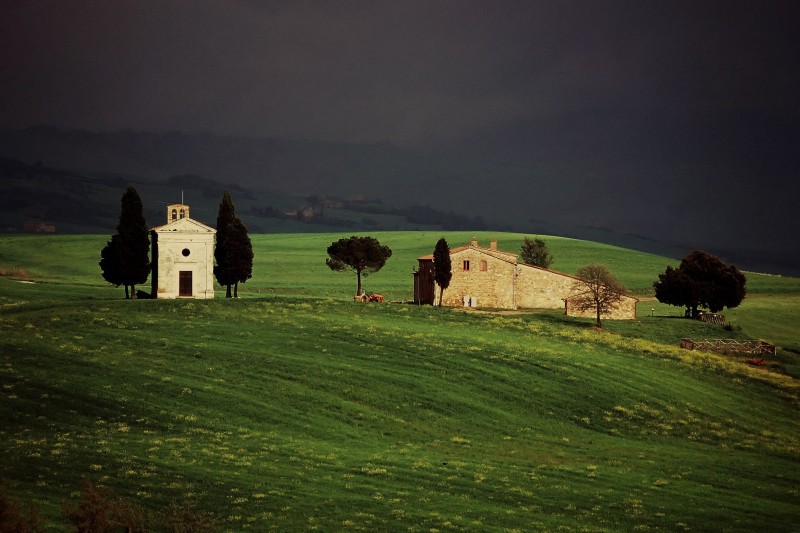 ''Pieve in val d’Orcia'' - Pienza