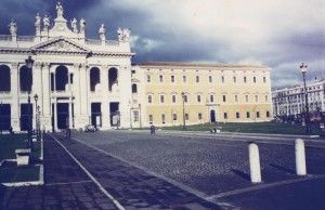 S,Giovanni in Laterano la mattina presto