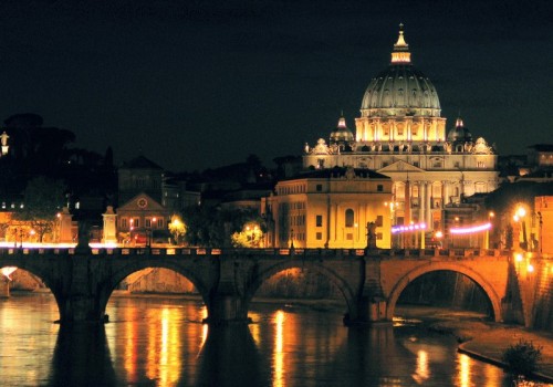 Roma - Il cupolone di notte