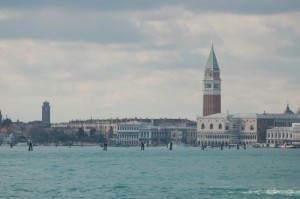 Campanile di San Marco dalla Laguna