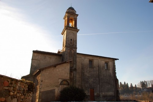 Malnate - Chiesa di S.Matteo-vista laterale-