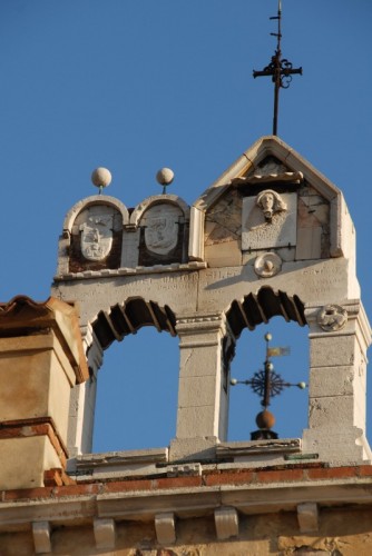 Venezia - Bifora campanaria della chiesa di Santo Stefano