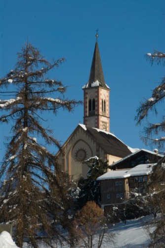 Aldino - Chiesa di ALDINO veduta frontale