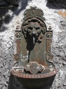 Balme, Val d’Ala (Lanzo), fontana in ferro