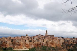 Pitigliano, città costruita sul Tufo