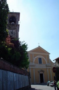 Il sagrato della chiesa