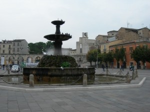 La fontana di piazza Garibaldi