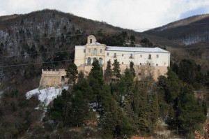 San Matteo con una spolverata di neve