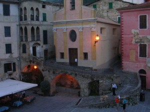 Apricale sul far della sera