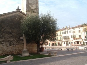 Croce o olivo della chiesa di San Niccolò al porto di Lazise
