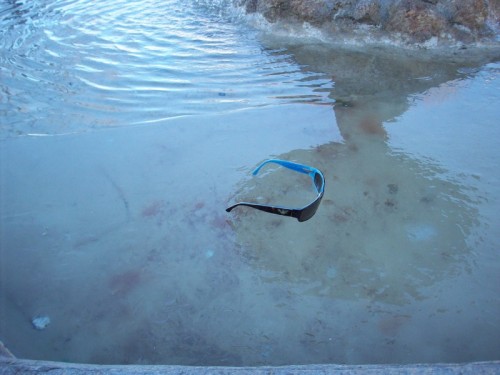 Assisi - Fontana S. Chiara ghiacciata Assisi - Fontana S. Chiara ghiacciata