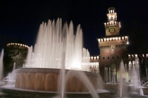 Milano Piazza Castello “La Fontana”