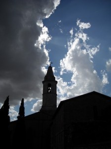 Campanile della cattedrale dell’assunta di Pienza