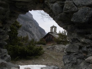 Bardonecchia, frazione Melezet, cappella di San Sisto