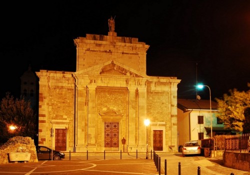 Massarosa - La Chiesa in notturna (Quiesa)
