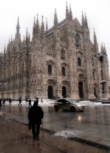 Milano - Passeggiando nel bianco