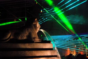 fontana piazza del popolo durante futuroma