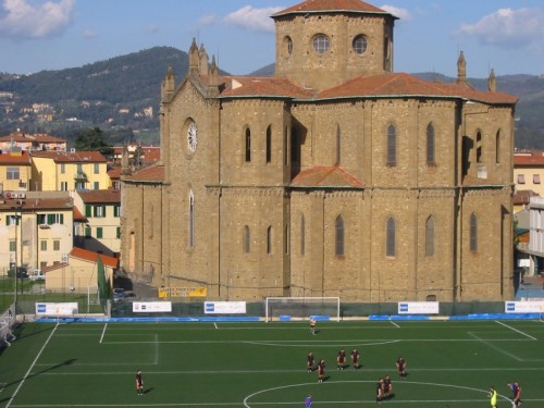 Firenze - chiesa con subbuteo... Firenze - chiesa con subbuteo...
