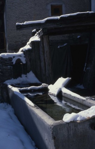 Prali - Prali, Val Germaasca: fontana