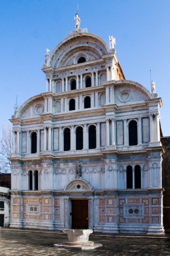 Venezia - Facciata della chiesa di san Zaccaria