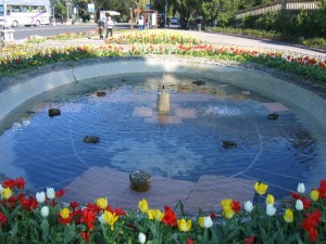 La fontana del piazzale Michelangiolo