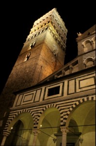 Pistoia - il Duomo di notte