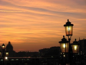 Luci e ombra della Basilica di Santa Maria della Salute