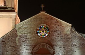 Monserrato ( CA ), Chiesa di Sant’Ambrogio, fronte