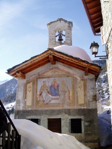 Champorcher - La chiesetta del Rosier Champorcher - La chiesetta del Rosier