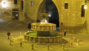 La fontana Sturinalto (vista dall’alto)