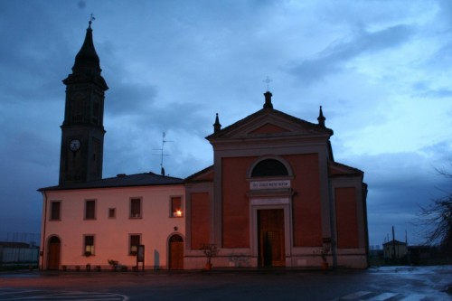 Cento - San Giorgio Martire - crepuscolo