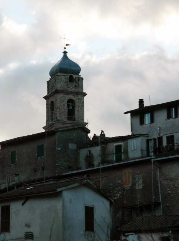 ''Il Campanile della Chiesa Santa Maria Assunta - Agosta'' - Agosta