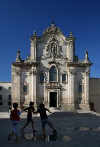 Matera, chiesa nel centro storico