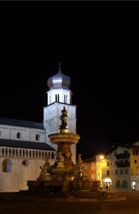Trento, fontana in Piazza Duomo