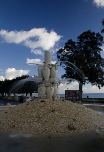 Milazzo - Milazzo, fontana/ciminiera Milazzo - Milazzo, fontana/ciminiera