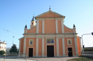 La chiesa di Brugneto